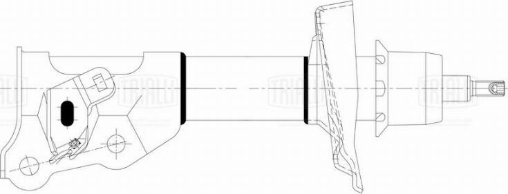 Trialli AG 23351 - Амортизатор autocars.com.ua