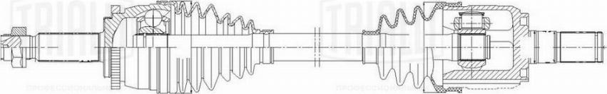 Trialli AR 0812 - Приводний вал autocars.com.ua