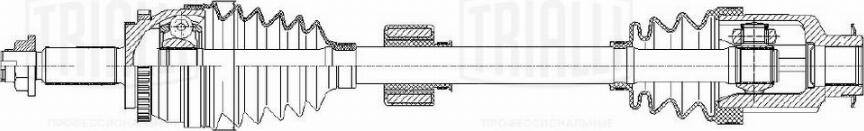 Trialli AR 0826 - Приводний вал autocars.com.ua