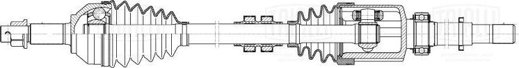 Trialli AR 1448 - Приводной вал avtokuzovplus.com.ua