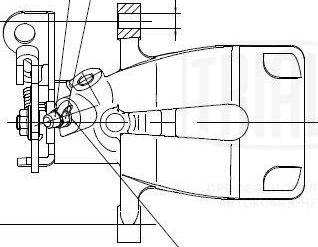 Trialli CF 095114 - Тормозной суппорт avtokuzovplus.com.ua