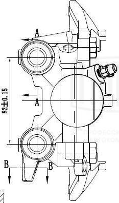 Trialli CF 095115 - Гальмівний супорт autocars.com.ua