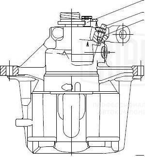 Trialli CF 095119 - Тормозной суппорт avtokuzovplus.com.ua