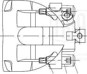 Trialli CF 103557 - Тормозной суппорт autodnr.net