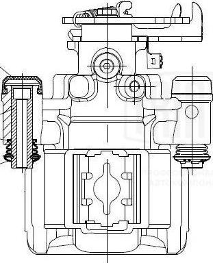 Trialli CF 162104 - Гальмівний супорт autocars.com.ua