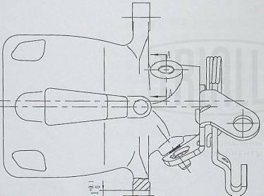 Trialli CF 182559 - Тормозной суппорт avtokuzovplus.com.ua