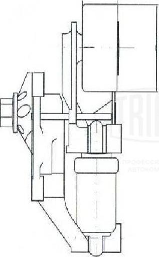 Trialli CM 5297 - Направляющий ролик, поликлиновый ремень avtokuzovplus.com.ua