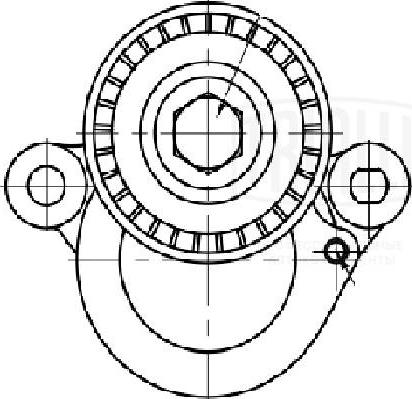 Trialli CM 5622 - Натяжитель, поликлиновый ремень avtokuzovplus.com.ua