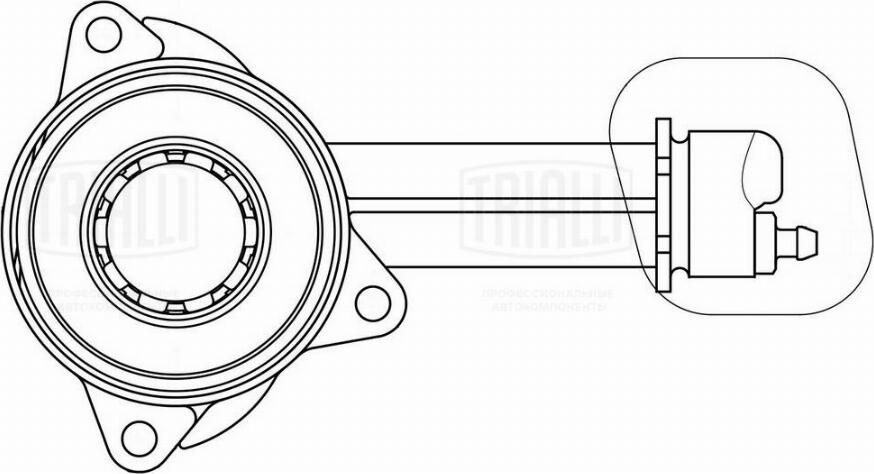 Trialli CT 1073 - Центральный выключатель, система сцепления avtokuzovplus.com.ua