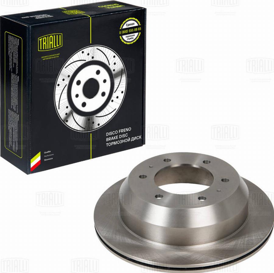 Trialli DF 062109 - Гальмівний диск autocars.com.ua