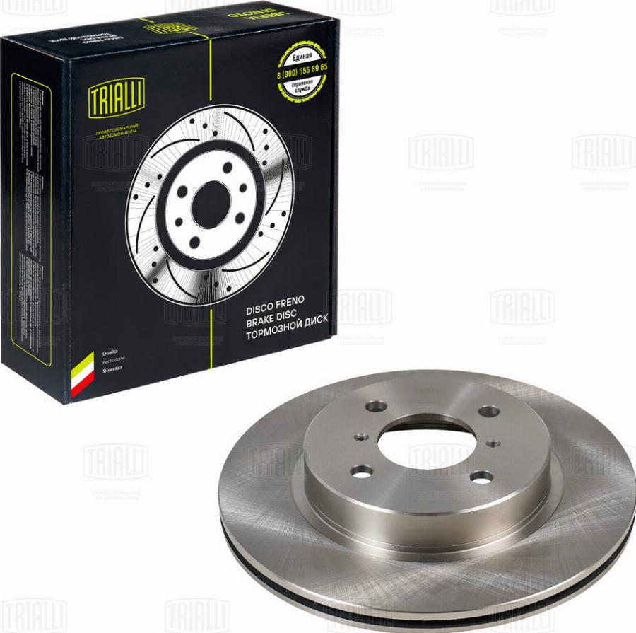Trialli DF 084817 - Гальмівний диск autocars.com.ua