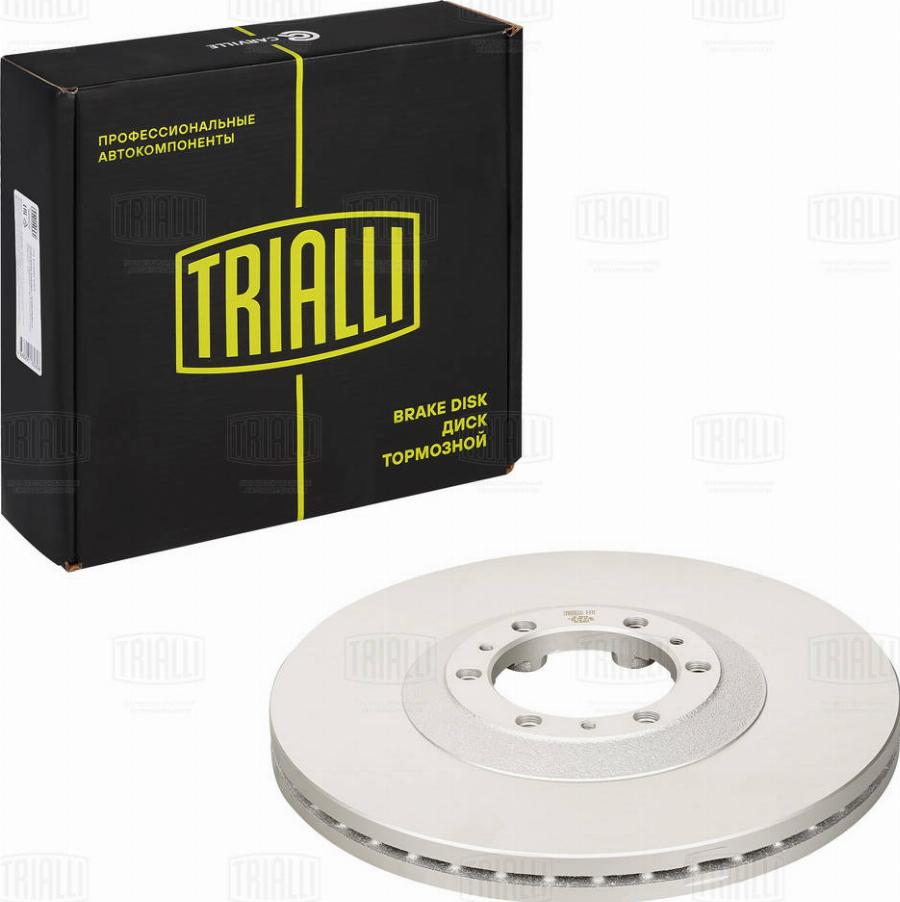 Trialli DF 105113 - Гальмівний диск autocars.com.ua