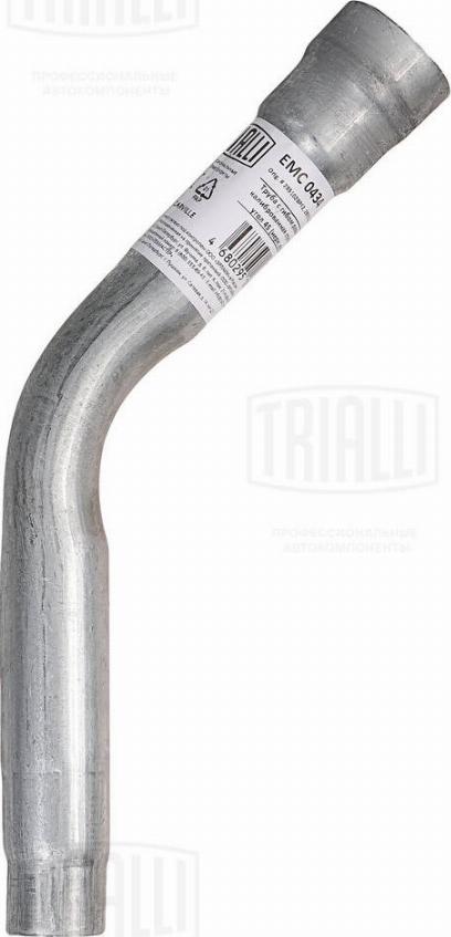Trialli EMC 0434 - Труба вихлопного газу, універсальна autocars.com.ua