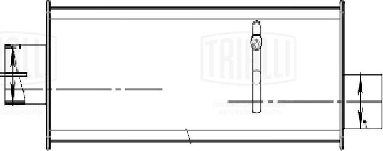 Trialli EMM 0702 - Глушитель выхлопных газов, конечный avtokuzovplus.com.ua