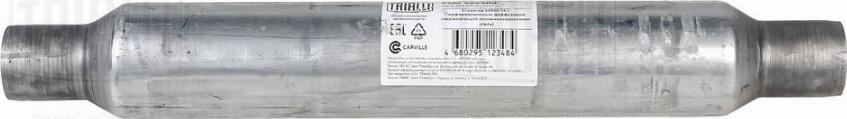 Trialli ESM 50550d - Средний глушитель выхлопных газов, универсальный autodnr.net
