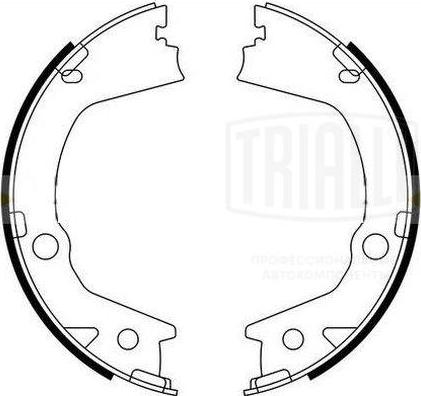 Trialli GF 4658 - Комплект тормозов, ручник, парковка avtokuzovplus.com.ua