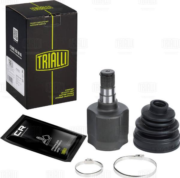 Trialli GO 702 - Шарнірний комплект, ШРУС, приводний вал autocars.com.ua