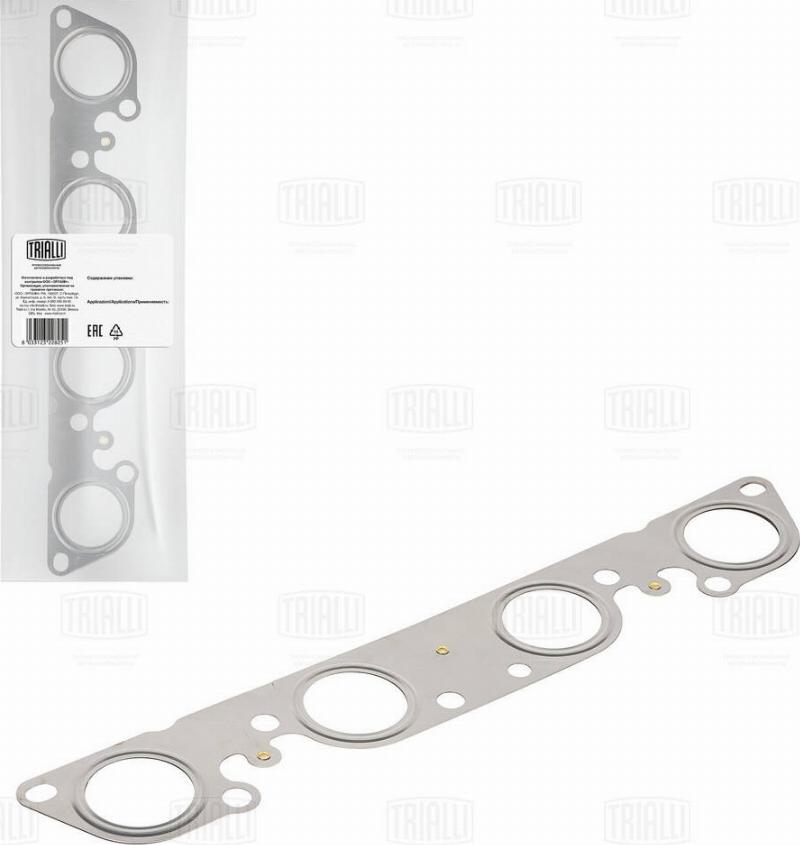 Trialli GZ 102 0023 - Комплект прокладок, випускний колектор autocars.com.ua