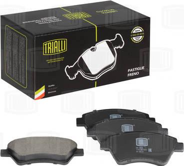Trialli PF 0906 - Колодки торм. для а-м Renault Kangoo 97- 4x4 диск. перед. PF 0906 autodnr.net