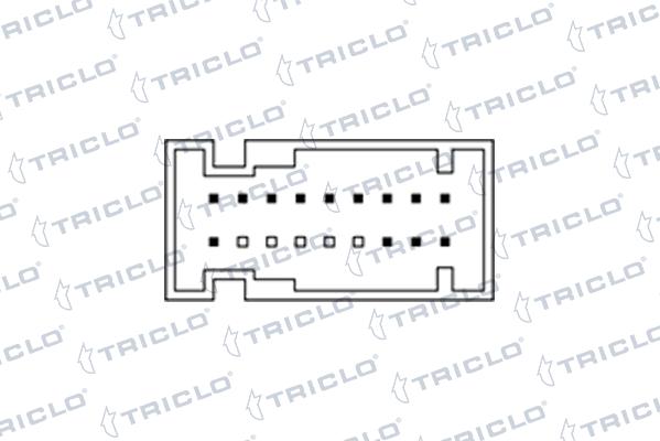 Triclo 141004 - Вимикач, стеклолод'емнік autocars.com.ua