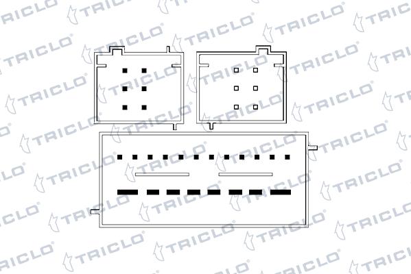 Triclo 141016 - Выключатель, стеклоподъемник avtokuzovplus.com.ua