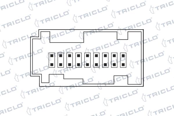 Triclo 141026 - Вимикач, стеклолод'емнік autocars.com.ua