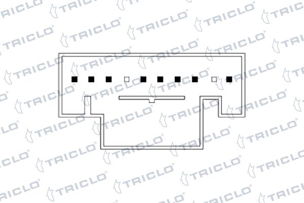 Triclo 143075 - Вимикач, стеклолод'емнік autocars.com.ua