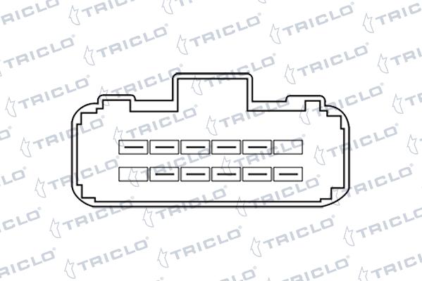 Triclo 145141 - Вимикач, стеклолод'емнік autocars.com.ua