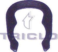 Triclo 463665 - Пружинный замок, заглушка фланца хладагента autodnr.net
