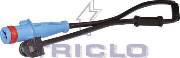 Triclo 881973 - Сигнализатор, износ тормозных колодок autodnr.net
