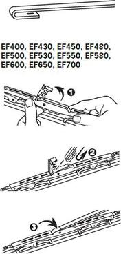 Trico EF500 - Щітка склоочисника autocars.com.ua