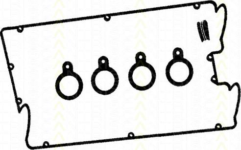 Triscan 515-4235 - Комплект прокладок, кришка головки циліндра autocars.com.ua
