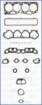 Triscan 598-2557 - Комплект прокладок, головка циліндра autocars.com.ua