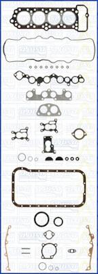 Triscan 599-4002 - Комплект прокладок, двигун autocars.com.ua