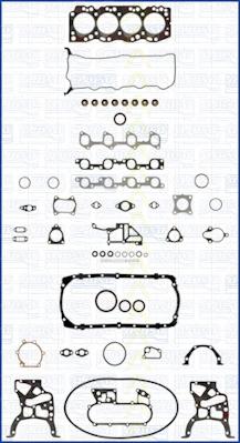 Triscan 599-7549 - Комплект прокладок, двигун autocars.com.ua