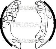 Triscan 8100 15015 - Комплект тормозных колодок, барабанные autodnr.net