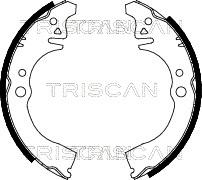 Triscan 8100 41612 - Комплект гальм, барабанний механізм autocars.com.ua