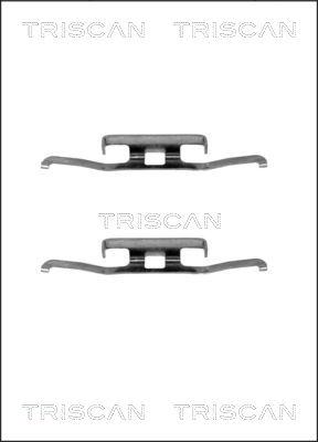 Triscan 8105 101570 - Комплектующие для колодок дискового тормоза autodnr.net