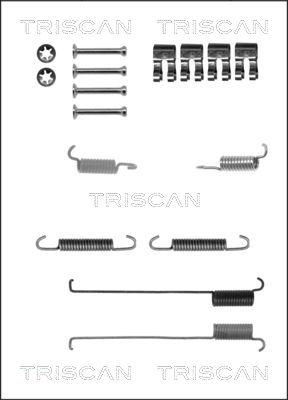 Triscan 8105 102576 - Комплектуючі, барабанний гальмівний механізм autocars.com.ua