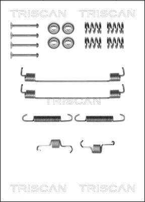 Triscan 8105 102596 - Комплектуючі, барабанний гальмівний механізм autocars.com.ua