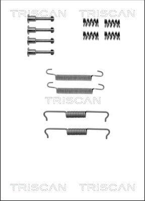 Triscan 8105 102602 - Комплектующие, стояночная тормозная система autodnr.net