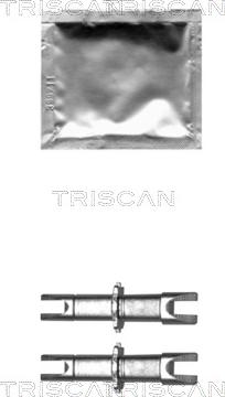 Triscan 8105 102638 - Система тяг і важелів, гальмівна система autocars.com.ua