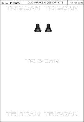 Triscan 8105 116003 - Комплект болтов, тормозной диск avtokuzovplus.com.ua