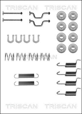 Triscan 8105 132589 - Комплектуючі, гальмівна система autocars.com.ua