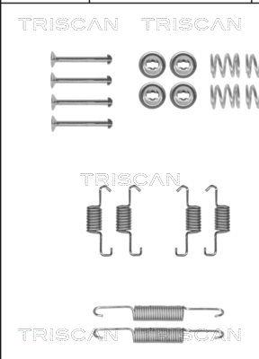 Triscan 8105 132593 - Комплектуючі, гальмівна система autocars.com.ua