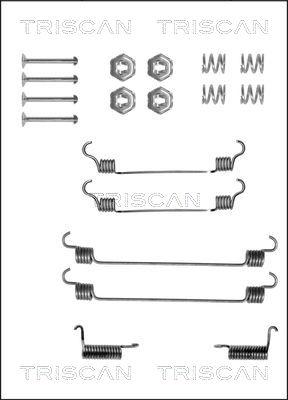 Triscan 8105 142560 - Комплектующие, барабанный тормозной механизм autodnr.net