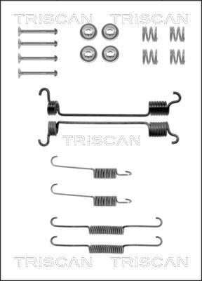 Triscan 8105 142561 - Комплектуючі, барабанний гальмівний механізм autocars.com.ua