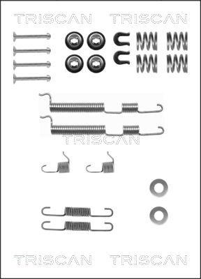 Triscan 8105 142562 - Комплектуючі, барабанний гальмівний механізм autocars.com.ua