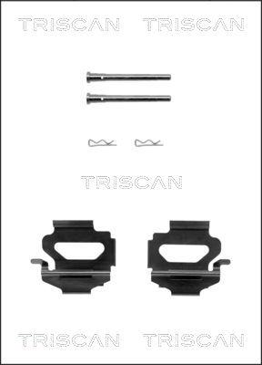 Triscan 8105 161574 - Комплектующие для колодок дискового тормоза autodnr.net