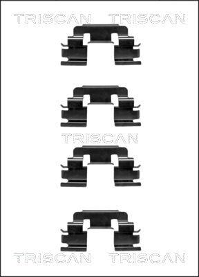 Triscan 8105 171006 - Комплектуючі, колодки дискового гальма autocars.com.ua